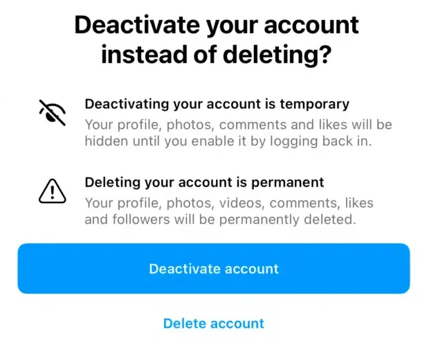 how to delete instagram account Manish Techniz